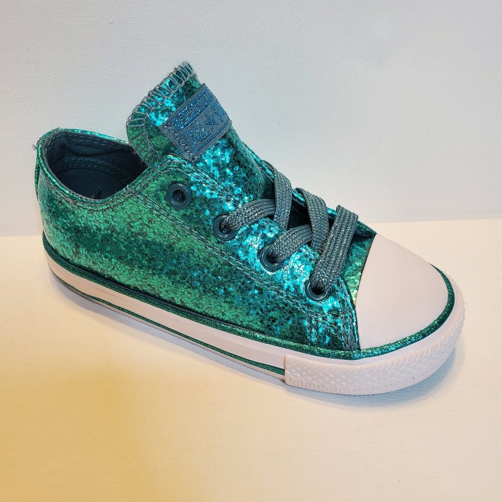 Kids Converse Chuck Taylor All Stars *Glitter* - Picture 3 of 3